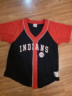 Vintage Clevland Indians Baseball Jersey